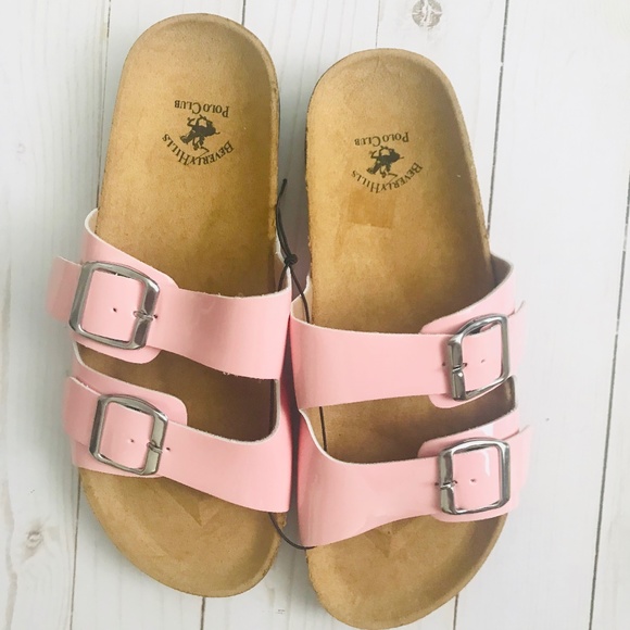 Beverly Hills Polo Club Shoes - Beverly Hills Polo Club Slides 2 Strap Sandals